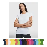 T-shirt sportiva donna IMOLA 135 g/m² con stampa