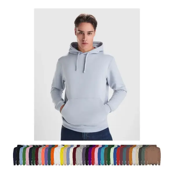 Felpa con cappuccio URBAN 280 g/m² con stampa logo - Immagine 1