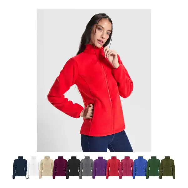Giacca in pile da donna ARTIC personalizzabile con zip - Immagine 1
