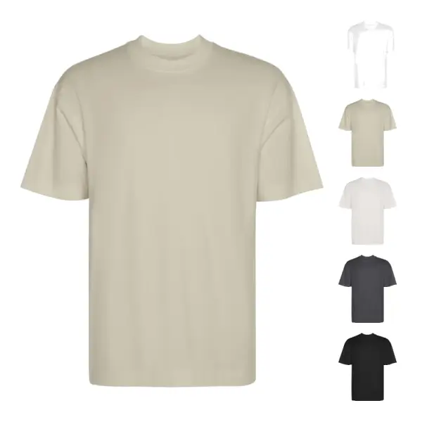 Maglietta unisex oversize CHOW personalizzata con logo - Immagine 1