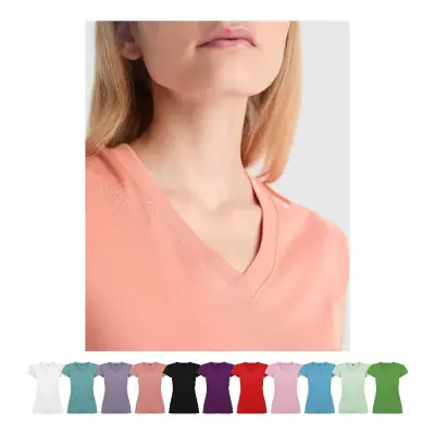 T-shirt da donna VICTORIA 155 g/m² personalizzabile - Immagine 1