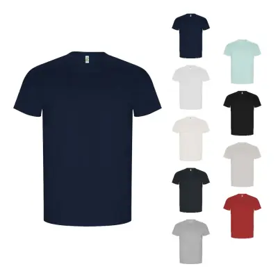 T-shirt uomo GOLDEN 160 g/m² con stampa logo