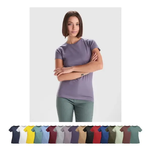 T-shirt donna BREDA in cotone biologico 175 g/m² promozionale - Immagine 1