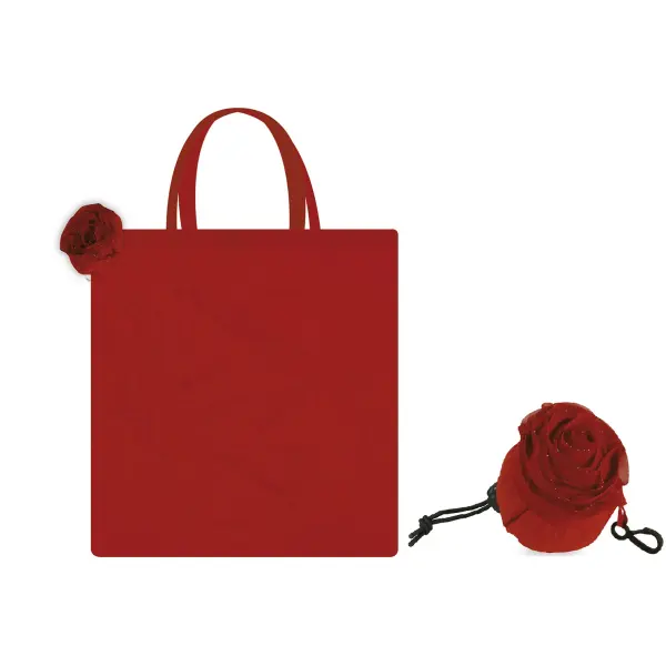 Shopper 41x43 ripiegabile a forma di rosa ADAMO - Immagine 5