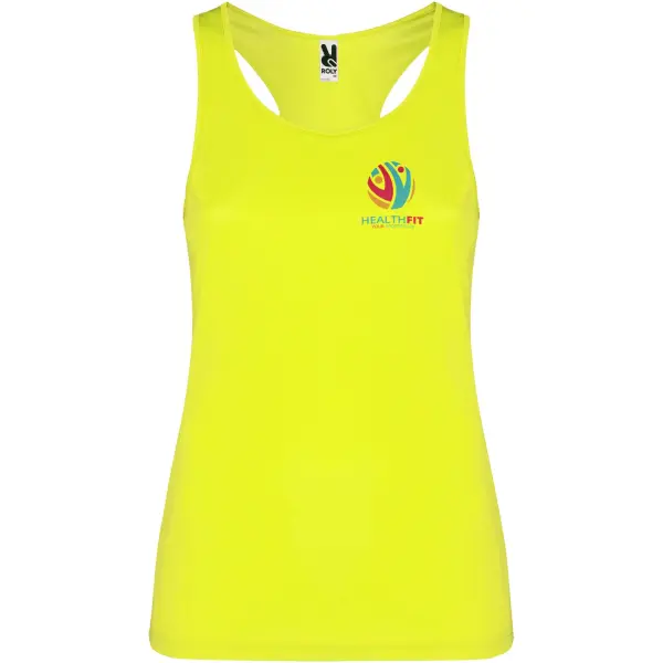 Canotta sportiva donna SHURA 140 g/m² con stampa - Immagine 7
