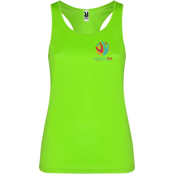 Canotta sportiva donna SHURA 140 g/m² con stampa - Immagine 13