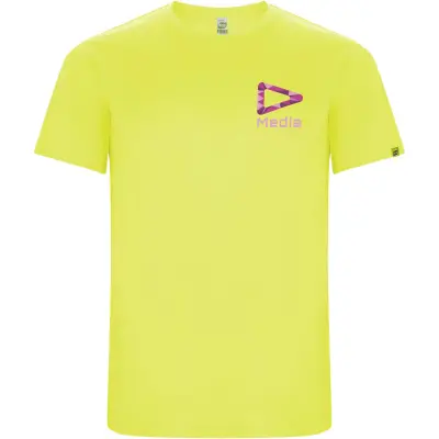 T-shirt sportiva uomo IMOLA in poliestere riciclato 135 g/m² - Immagine 9