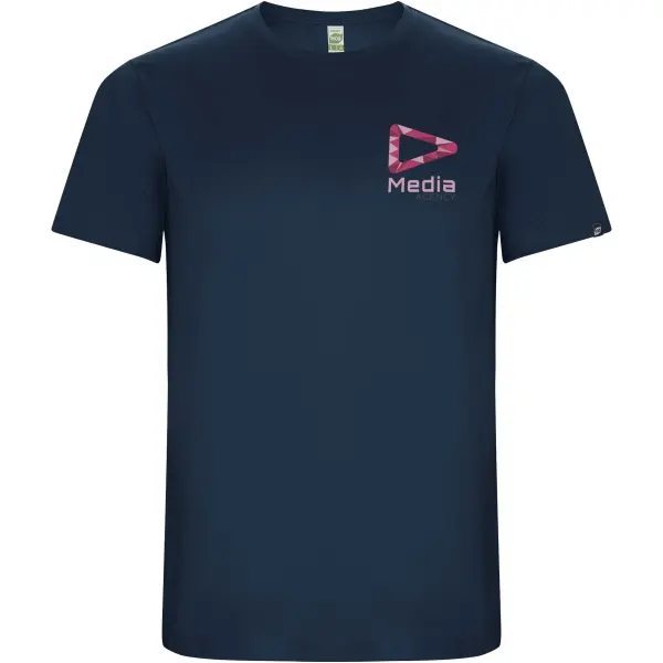 T-shirt sportiva uomo IMOLA in poliestere riciclato 135 g/m² - Immagine 12