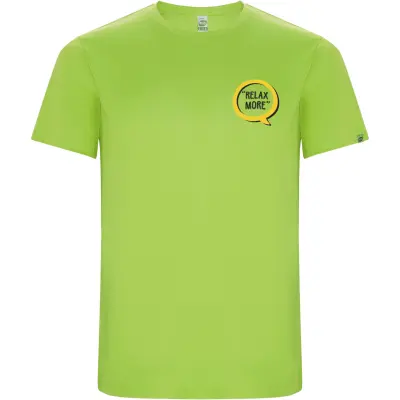 T-shirt sportiva uomo IMOLA in poliestere riciclato 135 g/m² - Immagine 21