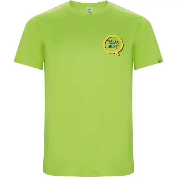 T-shirt sportiva uomo IMOLA in poliestere riciclato 135 g/m² - Immagine 21
