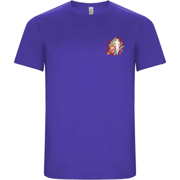 T-shirt sportiva uomo IMOLA in poliestere riciclato 135 g/m² - Immagine 24
