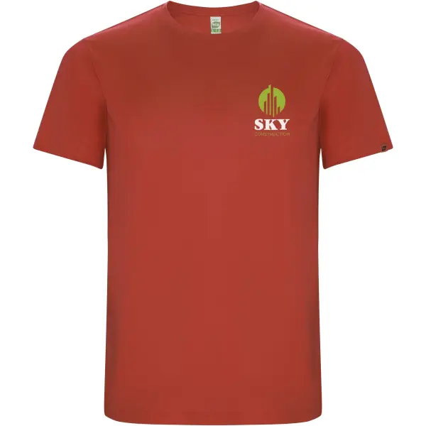 T-shirt sportiva uomo IMOLA in poliestere riciclato 135 g/m² - Immagine 36