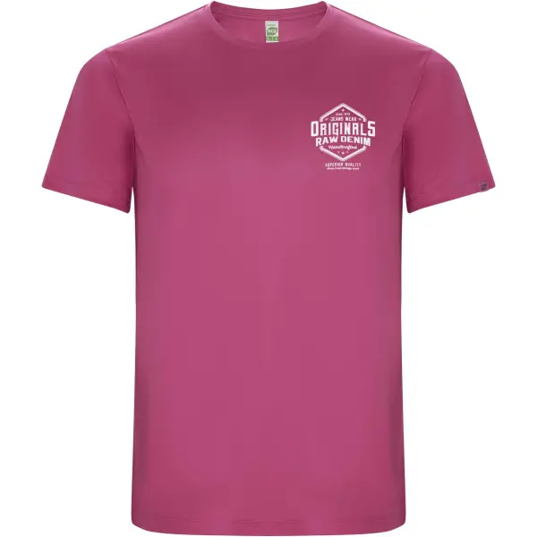 T-shirt sportiva uomo IMOLA in poliestere riciclato 135 g/m² - Immagine 42