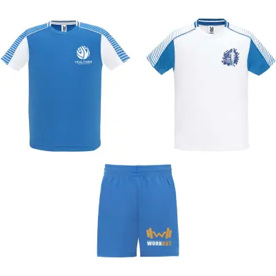 Completo sportivo unisex JUVE personalizzabile con set 2 t-shirt - Immagine 5