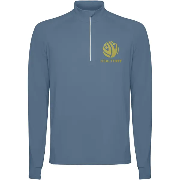 Felpa uomo ESTAMBUL personalizzabile con mezza zip 200 g/m² - Immagine 25