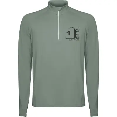 Felpa uomo ESTAMBUL personalizzabile con mezza zip 200 g/m² - Immagine 37