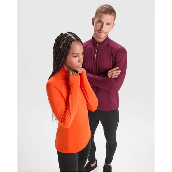 Felpa con mezza zip ESTAMBUL con stampa da 200 g/m² - Immagine 4