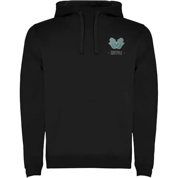Felpa con cappuccio URBAN 280 g/m² con stampa logo - Immagine 49