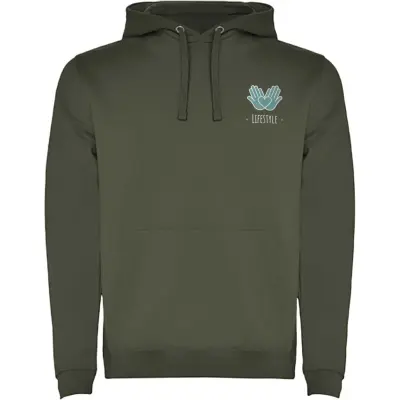 Felpa con cappuccio URBAN 280 g/m² con stampa logo - Immagine 70