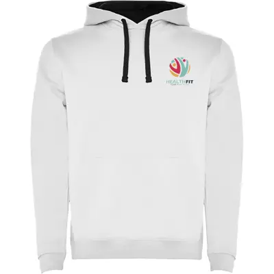 Felpa con cappuccio URBAN 280 g/m² con stampa logo - Immagine 79