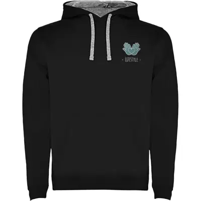 Felpa con cappuccio URBAN 280 g/m² con stampa logo - Immagine 82