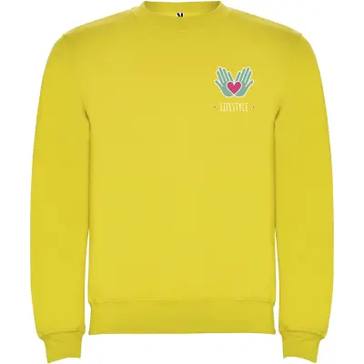 Maglione a girocollo unisex CLASICA 280 g/m² personalizzato - Immagine 7