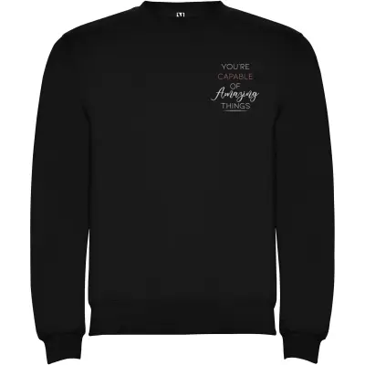 Maglione a girocollo unisex CLASICA 280 g/m² personalizzato - Immagine 55
