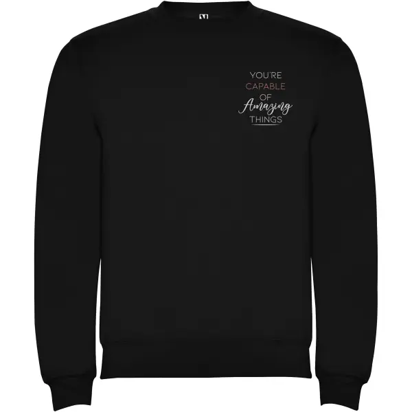 Maglione a girocollo unisex CLASICA 280 g/m² personalizzato - Immagine 55