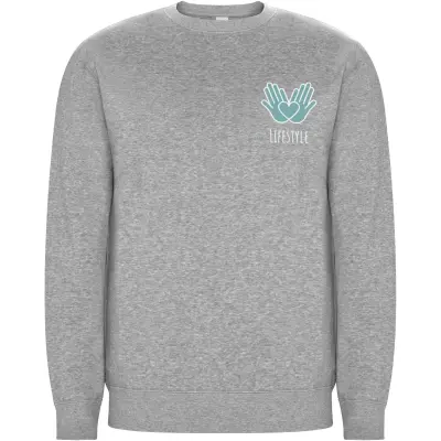 Maglione unisex BATIAN in cotone biologico 300 g/m² - Immagine 13
