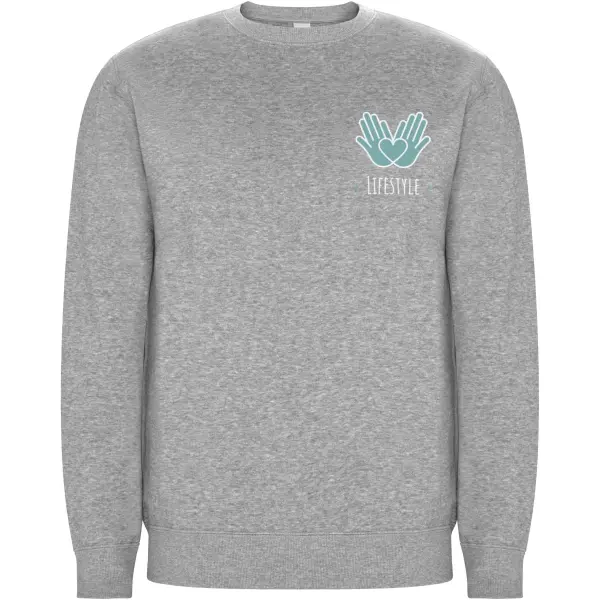 Maglione unisex BATIAN in cotone biologico 300 g/m² - Immagine 13