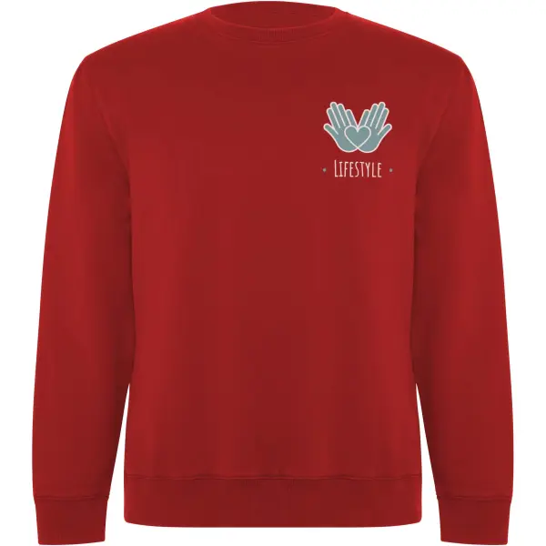 Maglione unisex BATIAN in cotone biologico 300 g/m² - Immagine 19