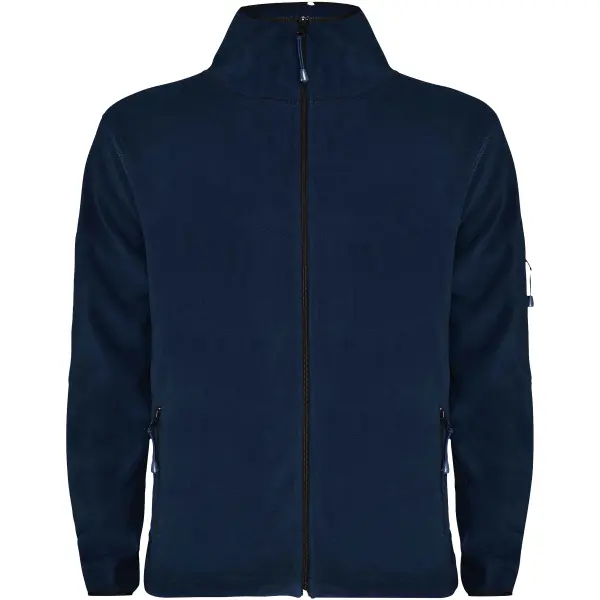 Giacca in pile da uomo LUCiANE personalizzata con zip - Immagine 4