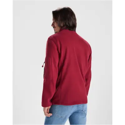 Giacca in pile da uomo LUCiANE personalizzata con zip - Immagine 3