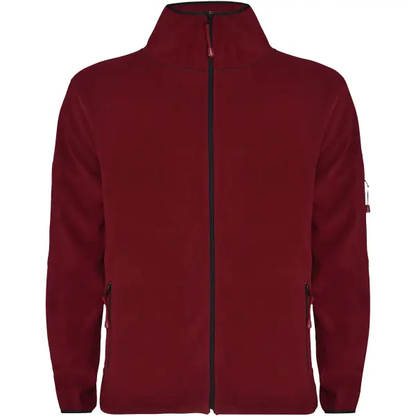 Giacca in pile da uomo LUCiANE personalizzata con zip - Immagine 9