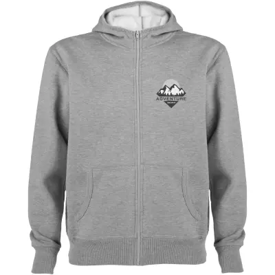 Felpa con cappuccio e zip intera MONTBLANC 280 g/m² promozionale - Immagine 15
