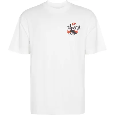 Maglietta unisex oversize CHOW personalizzata con logo - Immagine 11