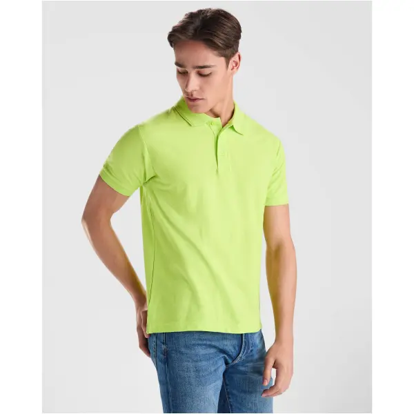 Polo da uomo PEGASO Premium 220 g/m² personalizzabile - Immagine 4