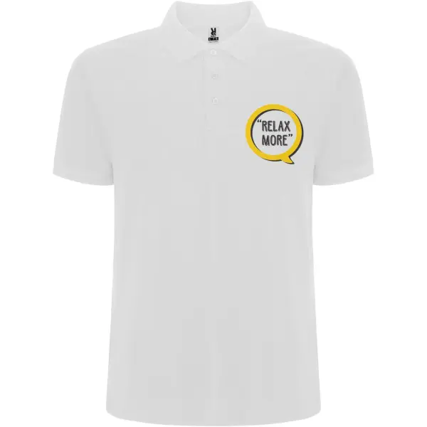 Polo da uomo PEGASO Premium 220 g/m² personalizzabile - Immagine 15