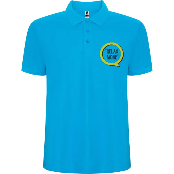 Polo da uomo PEGASO Premium 220 g/m² personalizzabile - Immagine 47