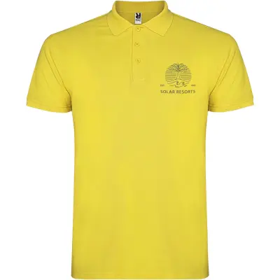 Polo da uomo STAR 200 g/m² promozionale con logo - Immagine 6