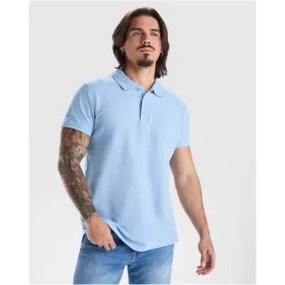 Polo da uomo STAR 200 g/m² promozionale con logo - Immagine 2