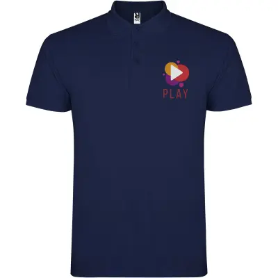 Polo da uomo STAR 200 g/m² promozionale con logo - Immagine 18