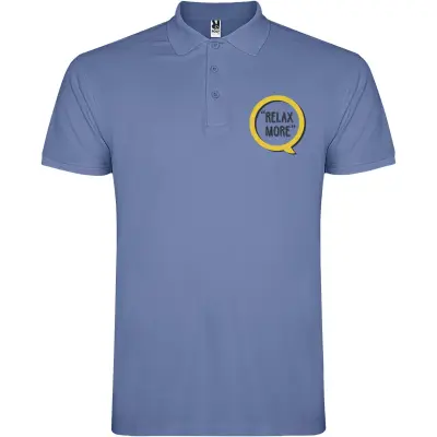 Polo da uomo STAR 200 g/m² promozionale con logo - Immagine 22