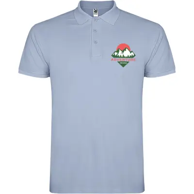 Polo da uomo STAR 200 g/m² promozionale con logo - Immagine 26