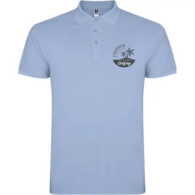 Polo da uomo STAR 200 g/m² promozionale con logo - Immagine 34