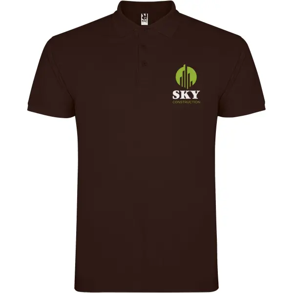 Polo da uomo STAR 200 g/m² promozionale con logo - Immagine 38