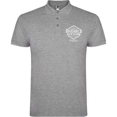 Polo da uomo STAR 200 g/m² promozionale con logo - Immagine 46