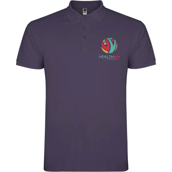 Polo da uomo STAR 200 g/m² promozionale con logo - Immagine 50