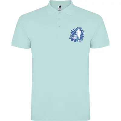 Polo da uomo STAR 200 g/m² promozionale con logo - Immagine 54
