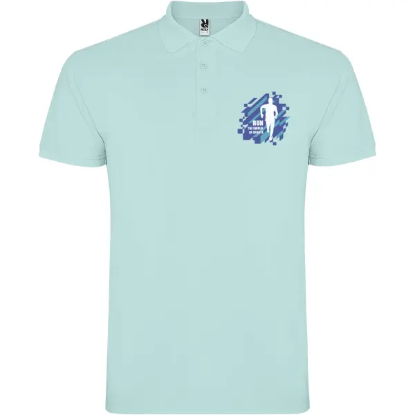 Polo da uomo STAR 200 g/m² promozionale con logo - Immagine 54